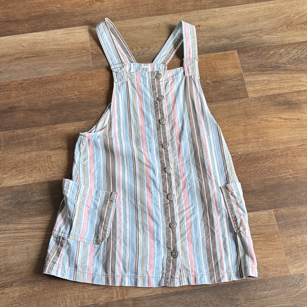 Urban Outfitters Striped Mini Dress - Pink, Blue, Brown